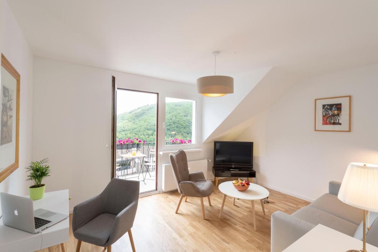 Ferienwohnung Burgblick Coraidelstein คล็อตเทน ภายนอก รูปภาพ