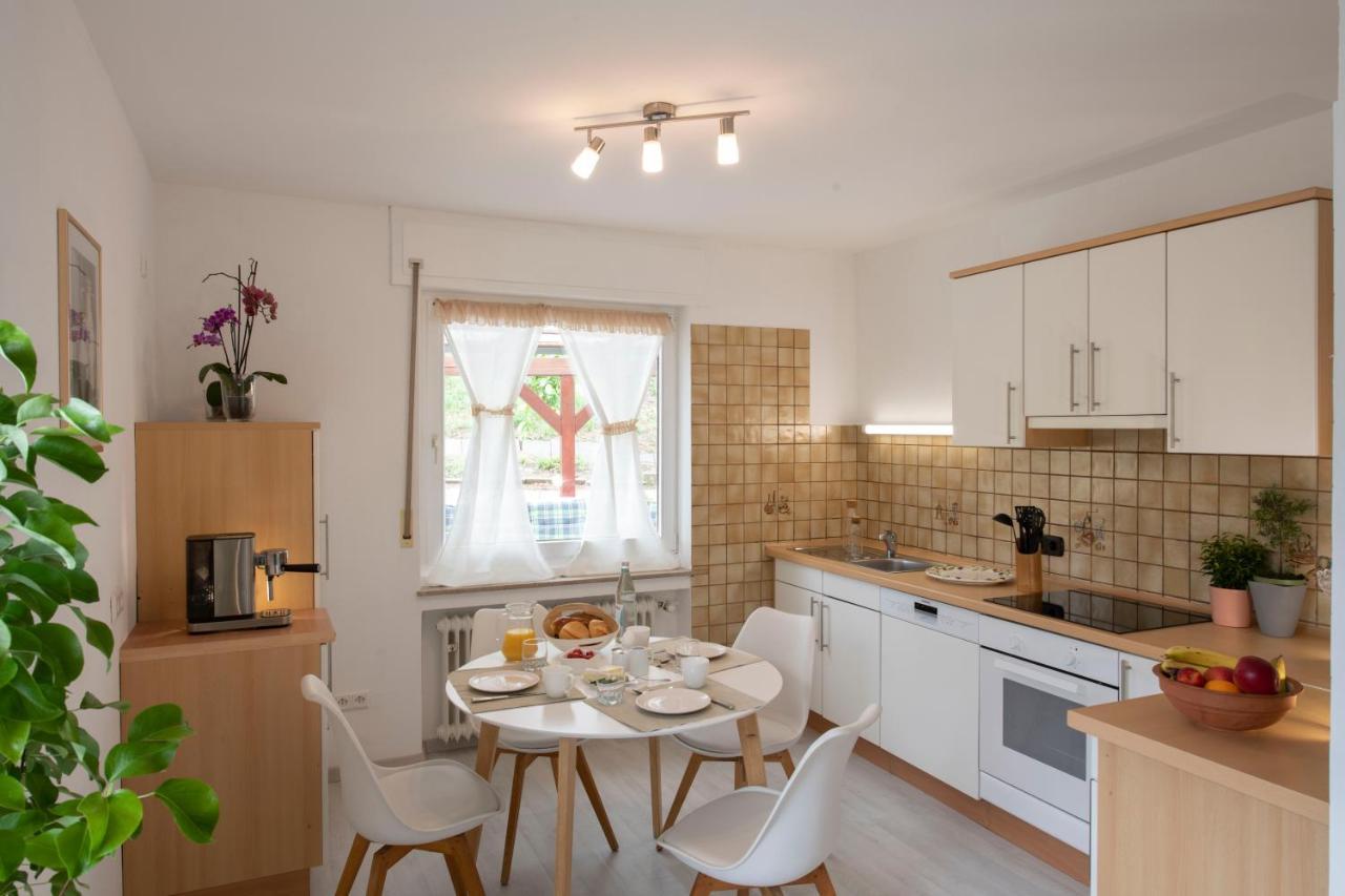 Ferienwohnung Burgblick Coraidelstein คล็อตเทน ภายนอก รูปภาพ